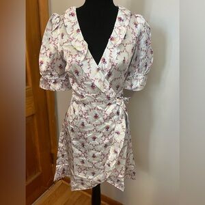 Hill House NWT Nima Dress Cabernet‎ Trellis Size XS